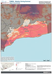 YEM Map Shelter Summer Weatherization All Governorates, 26 June 2019