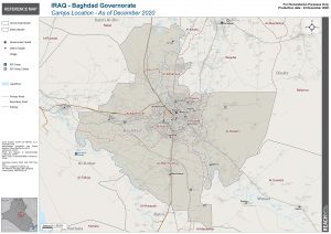 REACH IRQ Map REF Baghdad CampLocation 23DEC2020 A1