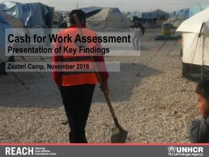 JOR_Presentation_Cash for Work Assessment_November 2016