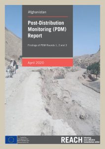 Post-Distribution Monitoring (PDM) Report, Afghanistan, April 2020