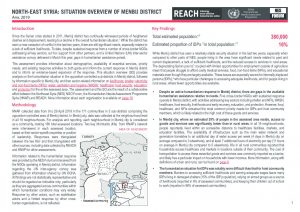 SYR_Situation Overview_Menbij Situation Overview_April 2019