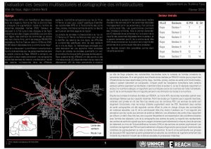 Evaluation des besoins multisectoriels et cartographie des infrastructures à Kaya, Burkina Faso - Février 2020