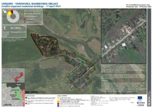 Residential damage assessment - Yaremivka- Kharkivska Oblast - Ukraine October 2023
