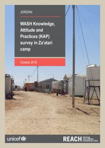 JOR_Report_Zaatari WASH KAP Survey_October 2018