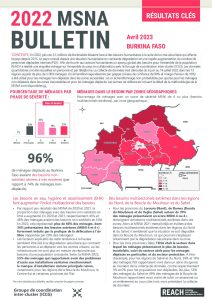 REACH_BFA_MSNA 2022_Bulletin_Avril 2023