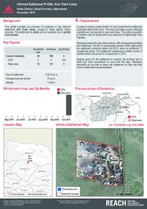 afg_factsheet_Aria Town Camp_November 2016