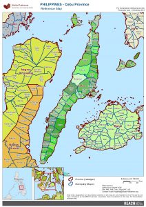 PHL - Cebu Province Reference Map