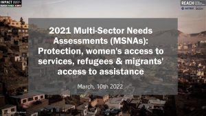 Libya 2021 Multi-Sector Needs Assessment (MSNA) Qualitative key findings on protection, women's access to services, refugees & migrants' access to assistance, March 2022
