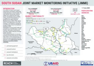 South Sudan Joint Market Monitoring Initiative (JMMI) factsheet (June 2023)
