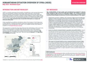 Humanitarian Situation Overview in Greater Idleb – May 2023