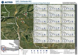 REACH HTI Earthquake MAP Camp Perrin 14092021