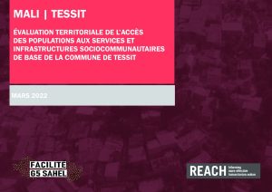 REACH Mali Evaluation territoriale dans les cercles de Gao et d’Ansongo, Factsheet commune de Tessit (janvier – mars 2022)
